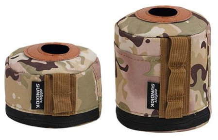 Tragbare Camping Gas Dose Schutzhülle Gas Tank Fall Sleeve Tissue Pocket Box Mit Wandern Liefert Kochen
