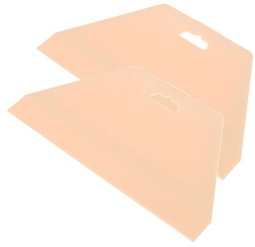 Veemoon Outil De Lissage De Papier Peint 2 Pièces Ergonomique Raclette Professionnelle Adapté Pour Vitres De Voiture Kit D'outils De Décoration Utilisation Facile