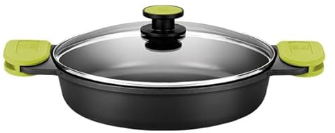 Bra Cazuela Baja Aluminio Fundido Foodie Induccion 24 Cm