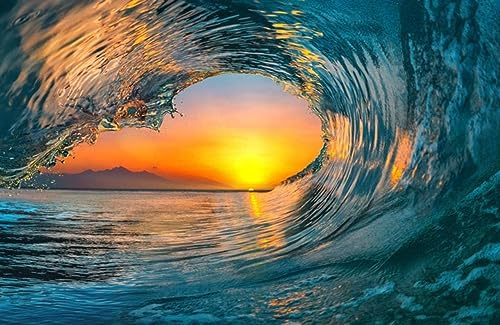 1000 Stück Puzzle Meerwasser Ozean Welle Surfer Surfen Foto Holz Puzzle Spielzeug Spiele Für Erwachsene Kinder Teenager Geschenk