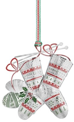 Newbridge Silverware LW611 Christmas Stockings Tree Decoration