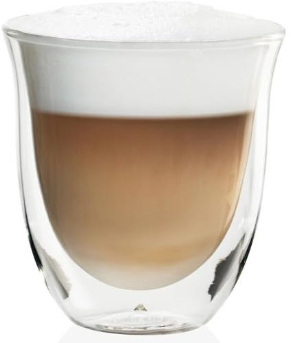 DELONGHI Lot de 2 tasses Capuccino - 19 cl