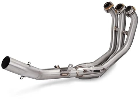 Terminal silencer accessories Motorcycle Exhaust Pipe Front Center Connecting Pipe 51mm Muffler Suitable For Y&amaha MT09 FZ09 XSR900 V3 2021-2024