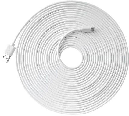 Effective Device Power Extension Cable with MicroUSB and Type C Connectors for Stable 2A Supply Long Charging Cable for Camera