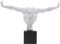 KARE Fitness Estatua Diseño Hombre Escultura Deco Atleta, Blanco, 29 x 43 x 15 cm, Fibra de Vidrio
