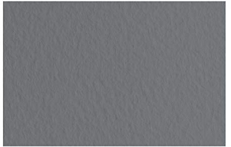 FABRIANO Tiziano Pastellpapier Antracite, DIN A4, 50 Blatt, 160 g/m², hoch hadernhaltig, säurefrei und alterungsbeständig, griffige, raue Oberfläche