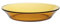 Duralex - Plato de Vidrio Hondo Lys Ambar, 19,5 cm, 6 unidades