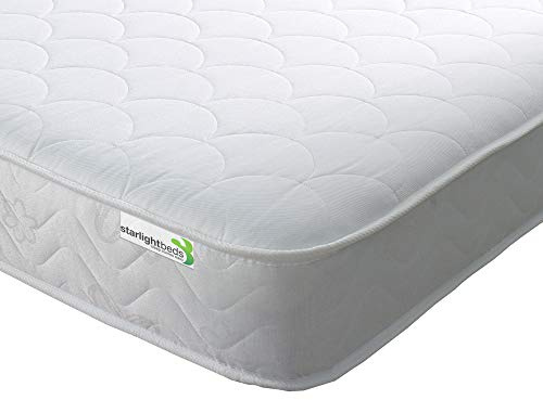 Starlight Beds Shell 80 x 200 Mattress Sprung with Memory Foam Layer
