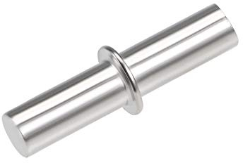 sourcing map 40 Stück Bodenträgerstifte Regal Stützstifte 5x25mm Edelstahl | Regalstütze, Zylindrisch