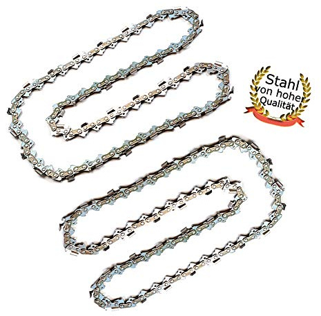 perfektGarten Lot de 2 chaînes de tronçonneuse RYOBI RCS 1835, PCN-3335, 3335C, RCS3535A, RCS3535CA, KS33B SET 35 cm (14), 1,3 mm, 3/8, 52 TG
