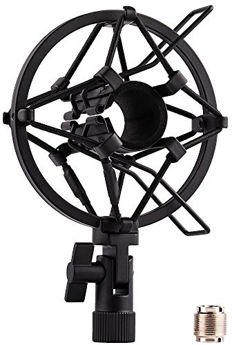 LYRCRO Universal Microphone Shock Mount for 22mm-28mm Diameter Condenser Mic