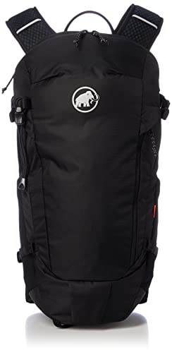 Mammut Lithium 15 | Kleiner Outdoor Rucksack, Wanderrucksack für Damen und Herren, Leichter Sportrucksack, Zum Trekking und Wandern, Trinksystem-Kompatibel | Black, 15l