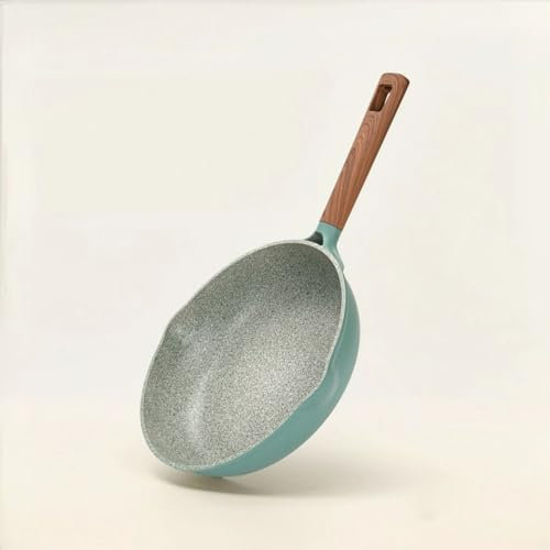 Fissman Firenze - Padella per friggere 26 cm, fondo a induzione e alluminio con rivestimento antiaderente e ugelli di drenaggio, compatibile con gas, elettrico e piano cottura in vetroceramica con