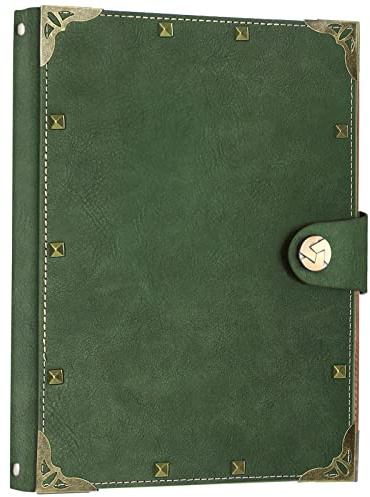 Aomiduo A5 Notizbuch Nachfüllbar Vintage PU Leder Notebooks Reise journal Gelbe Leere Papier Tagebuch für Zeichnen Skizzieren 100 GSM Selbst gestaltetes Notizbuch