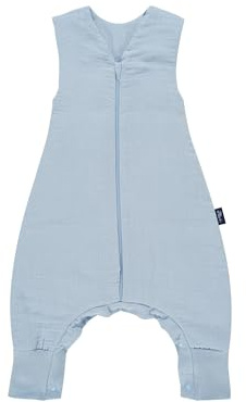 Alvi 4-Season Sleep-Overall Mull | Baby Schlafsack mit Beinen, 2.0 TOG für Sommer und Winter mit hohem Komfort und viel Bewegungsfreiheit