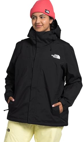 The North Face Women's Freedom Insulated Jacket (Standard & Plus Size) - Waterproof Winter Coat, Ski & Snowboard Features, TNF Black-NPF, Large