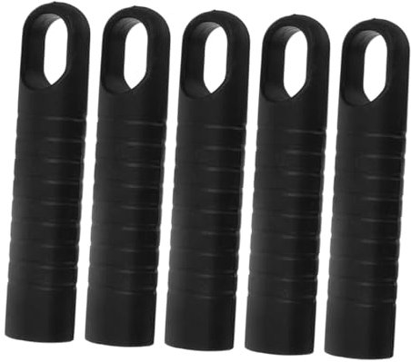 Cabilock 5pcs Broom Handle Cap Mop Handle End Cap Plastic Replacement Part Tool Use in Kitchen and Home Cleaning