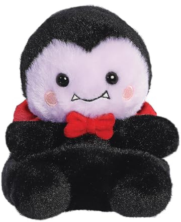 AURORA, 13542, Palm Pals Viktor Vampire 5In, Soft Toy, Black