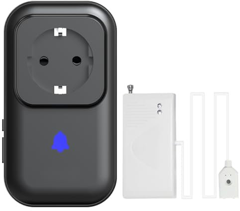 Automatischer Abschalt-Schutzschalter mit kabellosem Wassersensor, Wasseralarm mit 100 Meter Reichweite, 100 dB Alarm (5 Stufen) - für Küche, Waschraum, Pumpenraum, Bauernhof & Fabrik