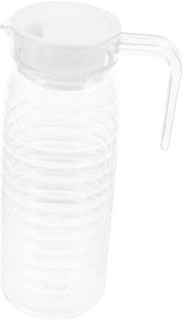 TOPBATHY Jarra De Vertedor Jarra Pequeña Tapa Giratoria Contenedor De Bebidas Para Refrigerador