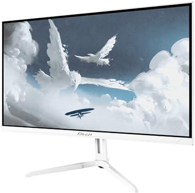 Arozzi Nova 24 Zoll Gaming Monitor 200Hz Full HD Weiß | Full HD 1080p, Adaptive Sync, HDR10, flimmerfrei, 99 % sRGB, PC & Konsole
