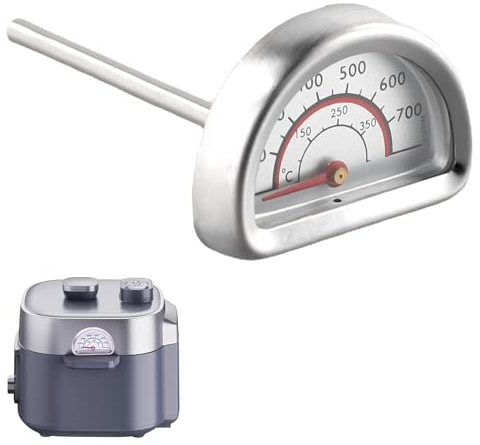 Ofenthermometer für Backofen Kompatibel mit Omnia Backofen,Küche Oven Thermometers Mit Fühler,Küchenthermometer für Omnia Zubehör,Lebensmittelthermometer,Ofenthermometer(0℃-400℃)