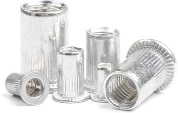 20 pz. Rivnut in lega di alluminio Rivnut in lega a testa piatta con inserto for rivetti filettati Nutsert Cap Rivet Nut(M6)