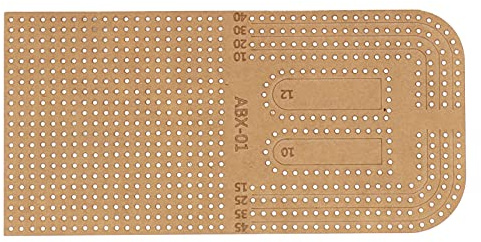 Acryl-Schablone, DIY, transparentes Hacklineal, Schablonen-Schneidwerkzeug mit Schutzschicht zum Basteln