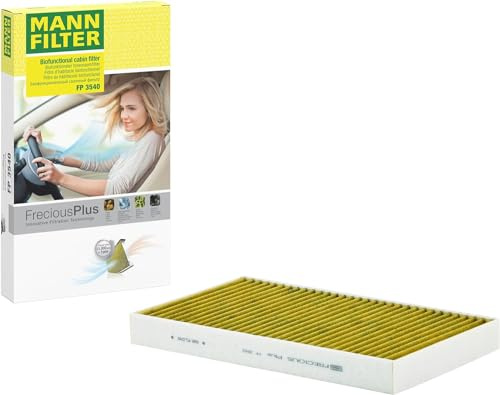 MANN-FILTER FP 3540 Innenraumfilter/Kabinenluftfilter - FreciousPlus Biofunktionaler Pollenfilter - für Pkw + Transporter
