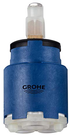 Grohe Keramikkartusche, 46374000, mit Temperatur- & Mengenbegrenzung, SilkMove, 35 mm, 65873 7