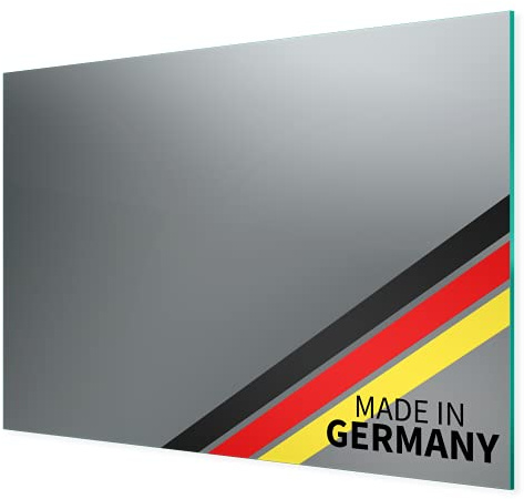 Spiegel ID Cristal: KRISTALLSPIEGEL 40x60 cm (Breite x Höhe) - nach Wunsch anpassen - Made in Germany - Badspiegel ohne Beleuchtung rahmenloser Spiegel