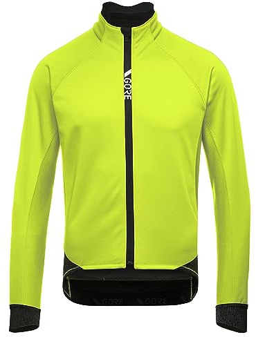 GOREWEAR C5 Chaqueta Térmica para Hombre, Gore-Tex Infinium Windstopper, Chaqueta Softshell de Ciclismo Cálida, Corte Ceñido