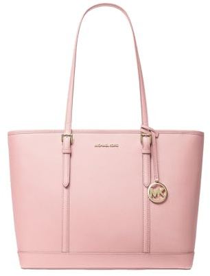 Michael Kors Jet Set Travel Large Shoulder Tote Bag Powder Blush, Fard in polvere., NS