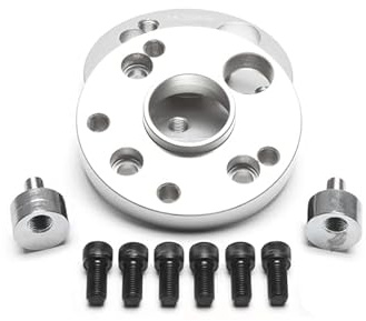 Adapterscheiben Lochkreisadapter aus Hochfestigkeitsaluminium gefertigt inklusive Schrauben zur Befestigung der Adapterscheiben X-Parts 4x100 auf 5x112 NLB 57,1mm (20mm)