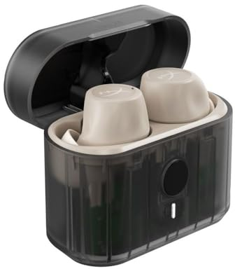 HyperX Cirro Buds Pro - True Wireless Earbuds, Bluetooth, Low Latency, Long-Lasting Battery, 3 Silicone Ear Tips, Hybrid ANC