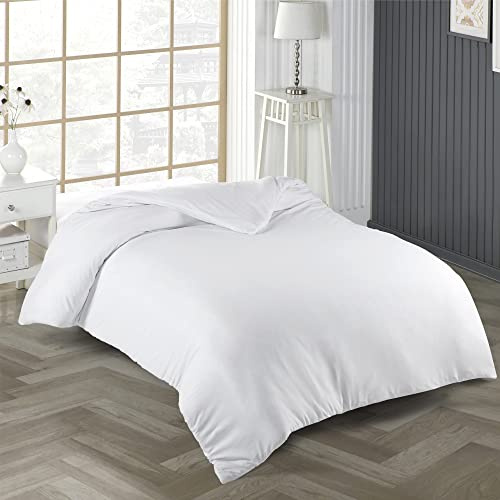 LIVESSA Bettdecke 240x220 mit Bezug - 4 Jahreszeiten mit 300 g/m² Füllung + Bettbezug aus 100% Baumwolle Single-Jersey Stoff 140 g/m², Oeko-Tex Zertifiziert, Ultra Weich, 13 Schöne Farben