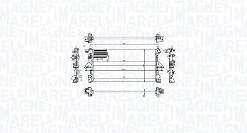Marelli Radiator Fiat DUCATO 250, 290 150D