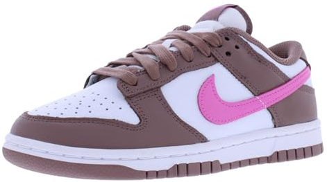 Nike Dunk Low Chaussures Basses pour Femme, Mauve/Rose Vif, Taille 40,5 UE, Smokey Mauve Playful Pink, 40,5 EU, Smokey Mauve Playful Pink, 40.5 EU