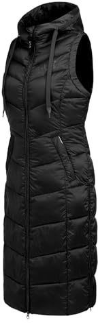 ELT Waldhausen Lightweight Longweste Ostende, schwarz, M