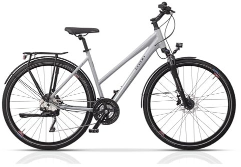 Airtracks 28 Zoll Damen Trekking Fahrrad Quest DB Lady Shimano 30 x Gang DEORE XT RD-T8000 SGS - Rahmenhöhen 45cm, 50cm, 55cm - (45cm (Körpergröße 155-165cm))