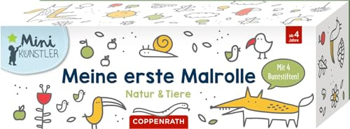Meine erste Malrolle: Natur & Tiere (Mini-Künstler)