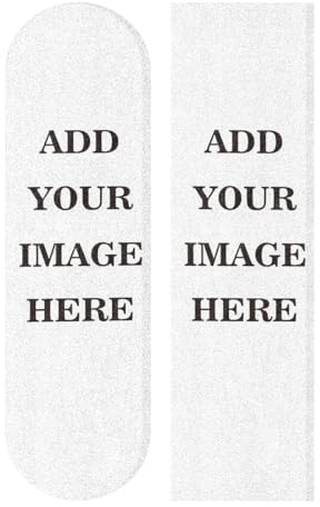 Mnsruu Custom Skateboard Grip Tape,Add Your Photo Longboards Griptape Anti Slip Scooter Griptape Sand Paper Sheet Sticker 9 x 33