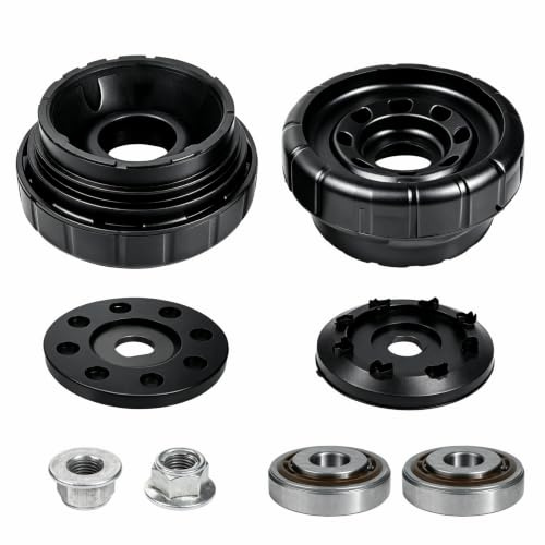 RowGlow 8pcs Coupelles d'Amortisseur pour Trafic MK2 MK3 NV300 Primastar X83 X82 Talento 296, Coupelle Amortisseur avec roulement à billes pour Vivaro A B
