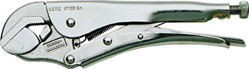USAG 136 SN - Pinza regolabile autobloccante con ganascia inferiore snodata 136501