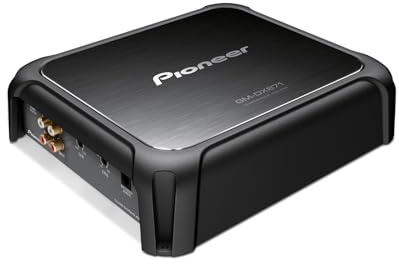 Pioneer GM-DX871 - Powerhouse Verstärker mit 1.600 Watt, Class-D Technologie, 1-K, variablem Tiefpassfilter, kompaktem Design und Fern-Bass-Boost-Steuerung