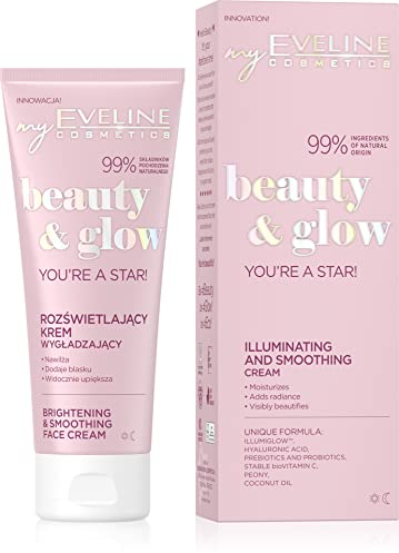 Crème lissante illuminatrice Beauty & Glow d'Eveline Cosmetics, 75 ML