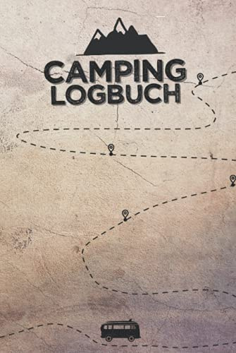 CAMPING LOGBUCH | für 60 einzelne Logeinträge: für Camper und Reisen mit dem Wohnmobil, Wohnwagen oder Van | A5 (6x9) | 150 Seiten