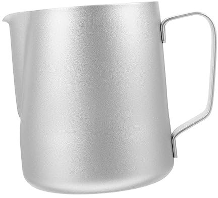 CAXUSD Stainless Steel Latte Art Cup Pitcher Milk Frother Frothing Pitcher Steamer Cup for Espresso Coffee Easy to Clean Home Commercial Use