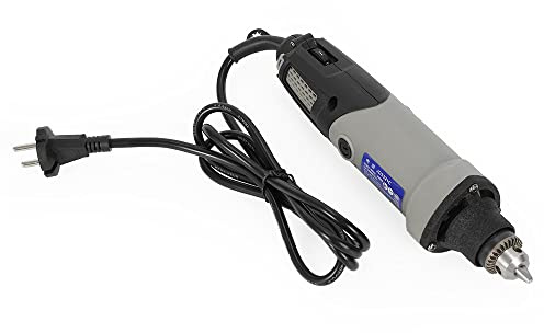 Elektrische Schleifmaschine 400W 220V, 6 Geschwindigkeiten, inklusive Zubehör für Schnitzen, Schneiden, Schleifen und Polieren
