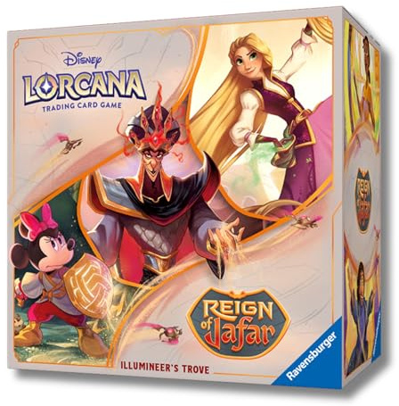 Ravensburger - Disney Lorcana TCG: Juego De Trove Illumineers Trove | Juegos De Cartas Adultos Y Niños con Cartas Disney Lorcana | Juegos Niños 8 Años O Más Coleccionables | Regalos Originales